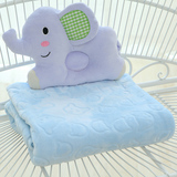 星星舟 小象婴儿宝宝定型枕 新生儿枕 可配毯子婴儿满月礼物包邮
