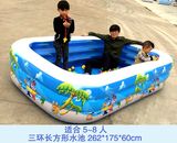 儿童婴儿充气游泳池家庭大型洋球池浴缸保温洗澡桶动物造型C0G