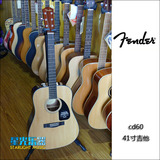 正品Fender 芬达CD 60进口木吉他民谣吉他41寸初学吉他圆角吉他