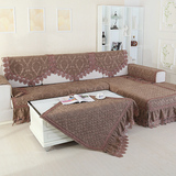 新款高档欧式沙发垫时尚布艺沙发垫奢华大气提花沙发罩沙发巾坐垫