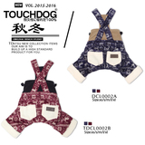 包邮Touchdog2015秋冬宠物服饰-TDCL0002宠物衣服四脚狗衣服贵宾