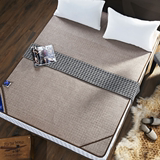透气亚麻凉席垫子床垫薄款夏天水洗褥子垫被1.5m1.8m双人床上用品