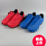 外贸原单中国红 户外男跑步鞋 气垫减震运动鞋低帮休闲男鞋