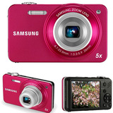 全新正品Samsung/三星ST90数码相机1400万像素 超薄时尚 自拍神器