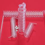 水箱玻璃螺旋管 护套管定制 尺寸可定T病毒水冷水箱 高透明水箱