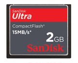 闪迪 SanDisk Ultra CF 2G 100X 15M/S 至尊高速卡 数控  包邮