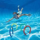 4个一套 2015新款泳池潜水玩具 潜水环 外贸热销款