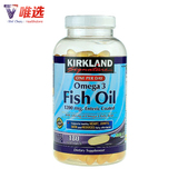 美国直邮 柯可兰Kirkland Omega-3 Fish Oil 1200mg深海鱼油180粒