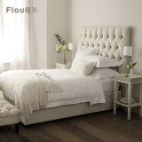 北欧宜家布艺床现代简约1.5米1.8米双人床美式床小户型欧式床布床