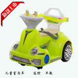 新款儿童电动车四轮童车可坐人遥控车玩具车室内玩具碰碰车瓦力车