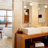 铝合金边框定做防水卫浴镜 浴室镜子现代卫生间镜子030 L－Dian/