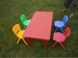 包邮 儿童 幼儿园桌椅板凳 塑料桌椅 彩色 学前儿童 结实牢固无味
