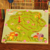 儿童磁性运笔迷宫走珠磁力迷宫玩具女孩男宝宝益智力玩具3岁以上