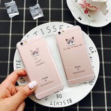 可爱加菲猫iphone6s手机壳苹果6plus浮雕软硅胶6s全包外壳保护套