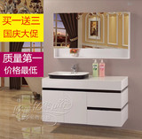 橡木浴室柜组合镜柜吊柜 现代简约卫生间洗漱柜 橡木浴室柜A5807