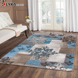 丽家2016新款客厅地毯欧式茶几沙发地毯现代简约 地中海卧室地毯