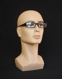 优质PVC模特头模道具 口罩 帽子围巾面具眼镜假发展示假人头 男女