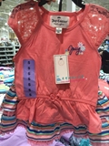奇奇加拿大代购Juicy Couture可爱的女宝宝儿童套装红色2-8岁