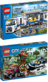正品乐高 LEGO CITY城市系列 L60044流动警署/L60071气垫船大追捕