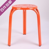 包邮特价简易凳子餐凳/不锈钢凳子家用凳子折叠凳子塑料圆凳/凳子