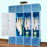 塑料衣柜衣橱衣物收纳箱储物柜组装组合榻榻米柜门衣杆外罩隔断