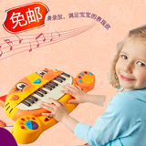 美国B.Toys猫琴 大嘴猫钢琴 儿童玩具琴 电子琴 玩具钢琴 麦克风