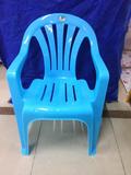 包邮浅蓝色扶手塑料椅靠背户外大排档餐椅休闲沙滩椅子 两张起发