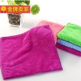 珊瑚绒方巾小毛巾韩式抹布巾柔软超强吸油吸水超细纤维包邮