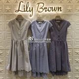 Micco日本直邮  LWFO156030 LilyBrown 条纹连衣裙