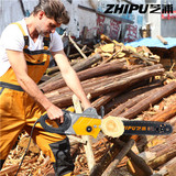 汽油伐木锯小型子家用锯木头圆盘小型锯切割机锯子电锯