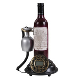 好心艺 个性座机电话机 固定电话 座机 家用 家居摆饰酒瓶电话