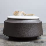 【拾趣阁】原创手工陶瓷茶叶罐 精品创意陶瓷储物罐 礼品茶具