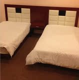 苏州专业定制宾馆家具 酒店家具全套 定做软包 标间床架 床头靠板