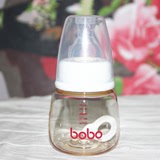 BOBO果汁小奶瓶宝宝新生儿奶瓶喂药喝水乐儿宝婴儿果汁奶瓶80ml