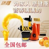 沐阳手动粉碎榨汁机手摇蔬菜炸汁器低速慢磨水果原汁机家用料理机
