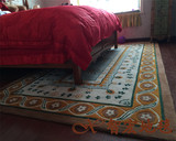 纯手工进口羊毛地毯欧式美式现代风格地毯客厅卧室别墅书房地毯