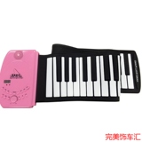 61键手卷钢琴可携带加厚键盘带喇叭充电锂电池便携式手卷电子钢琴