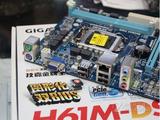 Gigabyte/技嘉 H61M-DS2 1155针集成主板支持22NM I3 I5 I7秒H55