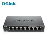 D-Link/友讯 dlink DGS-108 铁壳8口千兆桌面非网管交换机