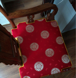 红木椅子坐垫红木沙发垫中式坐垫古典实木餐椅圈椅垫海绵厚冬定做