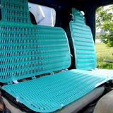 塑料双人双排双层座垫夏季通用凉垫汽车坐垫拖车货车卡车专业批发