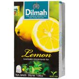 【天猫超市】斯里兰卡进口迪尔玛柠檬味红茶30g/盒 袋泡茶