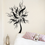 大树自然风格随处可贴床头卧室家居装饰PVC外贸环保墙贴定制M443
