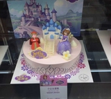正品巴黎贝甜卡通儿童苏菲亚小公主生日蛋糕礼物送货上门上海速递