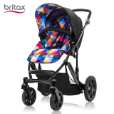 2015款Britax宝得适 昊途 婴儿推车双向高景观 百代适 欢途双子星