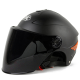 永恒头盔357 摩托车头盔男女夏季半盔防紫外线轻便电动车女安全帽