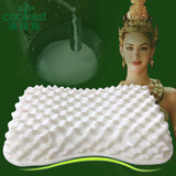 coolrest泰国天然乳胶枕原料进口橡胶枕头枕芯护颈椎枕按摩颗粒枕