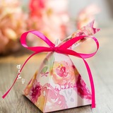 蝶恋花2015 新款结婚礼盒包装盒 批发红色 欧式创意个性 喜糖盒