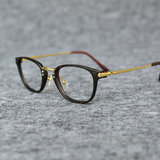超轻TR90金属拼接眼镜框女潮 近视全框眼镜架 眼睛框舒适防滑鼻托