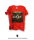 GRAF™Classic |经典系列| 原创设计方块领头羊年 橘色 短袖T恤A
